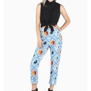 BlackMilk Harry Potter Hogwarts house mascot pants